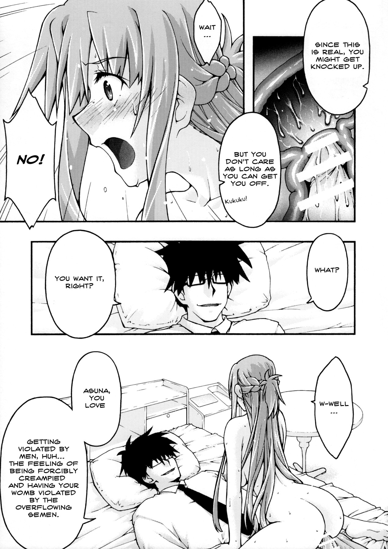 Hentai Manga Comic-Fallen -Asuna 2--Read-50